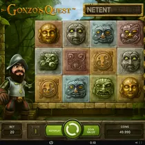 Alf Casino - Gonzo's Quest Slot Game by NetEnt